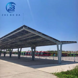 Sistema de Montaje para Techo Solar de Diseño Profesional, Impermeable, Duradero, Estructura de Estacionamiento Fotovoltaica, Fácil Instalación - Product Image 3