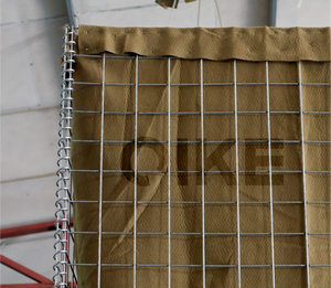 Cường độ cao tốt nhất bảo vệ đạn đạo bao cát phòng thủ Pháo đài tường biên giới gabion quốc phòng rào cản Pháo đài - Product Image 6