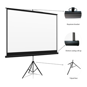 Tripod Màn Hình Máy Chiếu 16:9/4:3/1:1 60-120 Inch Nhà Máy OEM ODM Giá Rẻ Giá Matte Coating 4K HD Hiển Thị Chiếu - Product Image 3