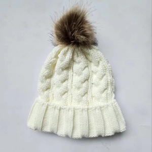 Sombrero de <span class=keywords><strong>mujer</strong></span> de punto de moda más vendido Sombrero de punto de <span class=keywords><strong>invierno</strong></span> OEM Sombrero de <span class=keywords><strong>mujer</strong></span> de punto con pompón - Product Image 4