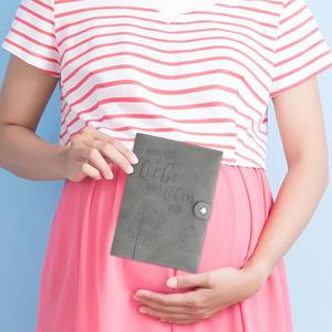 Nouvelle arrivée personnalisé u-book certificat de vaccination couverture femmes enceintes matériau écologique sac de sport maternité bûche couverture - Product Image 6