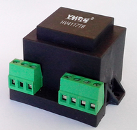 Capteur de courant à effet Hall 400V/5V AC/DC, rail DIN, bidirectionnel, précision 1%, HV4825