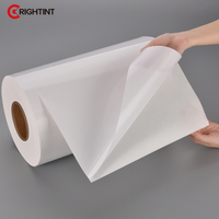 Autocollant adhésif BOPP blanc brillant avec adhésif acrylique, imperméable, impression personnalisable pour étiquettes