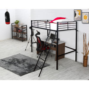 Modern Clove Metal High Sleeper Bunk <b>Bed</b> with Desk for School Hotel Dormitory or Bedroom MILENYUM Brand Turkey Origin - Product Image 2