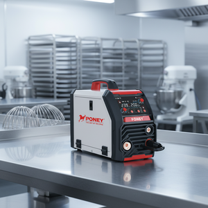 Machine à souder MIG <span class=keywords><strong>200</strong></span> <span class=keywords><strong>PRO</strong></span> semi-automatique 220V numérique IGBT 200A sans gaz MIG TIG MMA 5-en-1 - Product Image 1