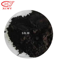 Noir Solvant 28, Noir X45, Colorant Solvant Complexe Métallique pour Claquettes en PVC, Coloration Noire Résistante à la Chaleur 255 ° C