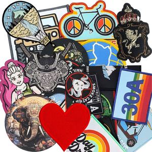 High Quality Personalizzate Motorcycle Applique Hats Jackets Clothing <b>Patch</b> <b>Sew</b> <b>on</b> <b>Patches</b> Custom Logo Skull Iron <b>on</b> Embroidery - Product Image 1