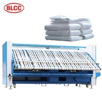 Machine se pliante de drap de lit de rendement élevé pour la chaîne de production de blanchisserie d'hôpital d'hôtel