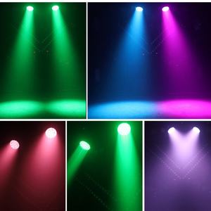 إضاءة مسرح ليد بفتحة عين النحل RGBW غسيل متحرك مع حلقة شريطية لتأجير مسرح الحدث - Product Image 4