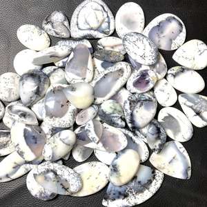 โอปอลเดนไดรติก พลอยธรรมชาติ คุณภาพสูง พลอยเม็ดเดี่ยว ขนาดและรูปทรงคละแบบ ราคาขายส่ง - Product Image 5