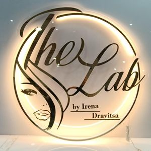 Kinh Doanh Đèn Neon gương Logo tùy chỉnh trang trí logo văn phòng dấu hiệu cửa tường dấu hiệu 3D tùy chỉnh tóc phòng thu dấu hiệu - Product Image 2