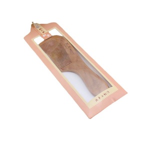หวีไม้พีช 5x16 ซม. ทำด้วยมือสำหรับดูแลเส้นผมและเป็นของขวัญ - Product Image 5