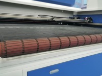 Mesin Pemotong dan Pengukir Laser CO2 1610 100W/130W/150W Kepala Ganda CNC dengan Pengumpanan Otomatis untuk Kain Tekstil