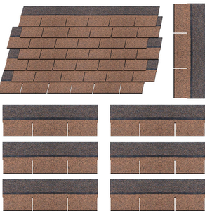 Bardeaux de toiture <span class=keywords><strong>bitumineux</strong></span> à 3 languettes pour maison familiale – <span class=keywords><strong>Prix</strong></span> usine - Product Image 1
