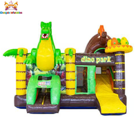 Toboggan aquatique gonflable pour enfants Doctor Dolphin NT-63009, prix de gros avantageux, petit modèle en PVC, installation facile, capacité 3 personnes/135 kg