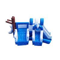 Château gonflable géant en PVC pour piscines Maison de rebond amusante avec ballon pour parc à thème Party & Game Center