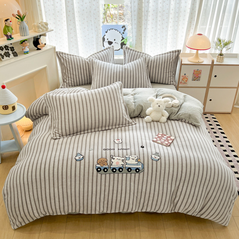 Three Little Dogs-Gray