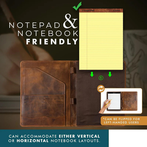 Cá Nhân Da Danh Mục Đầu Tư Biểu Tượng Tùy Chỉnh Món Quà Giáng Sinh Người Đàn Ông/Của Anh/Cô-Với Thư Mục Túi Túi Da Tài Liệu Chủ - Product Image 4