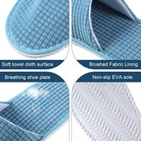 Pantuflas de Spa, Pantuflas Desechables Antideslizantes para Huéspedes, Casa, Interior, Baño, Dormitorio, Hotel, Pantuflas para Novia