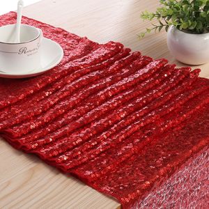 Chemin De Bảng Mariage Dor Đám Cưới Đảng Sequin Long Lanh Bảng Á Hậu Hoàng Gia Màu Xanh Và Màu Cam Bảng Á Hậu Cho Các Sự Kiện Đám Cưới - Product Image 1