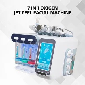6 trong 1 vẻ đẹp thiết bị Hydra dermabrasion oxy máy bay phản lực Peel Máy H2O2 oxigen máy trên khuôn mặt