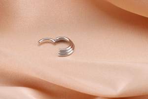 Anneaux de perçage en titane, torsadé, <span class=keywords><strong>nez</strong></span>, bijouterie à 3 anneaux, articulé, bon marché, vente en gros, - Product Image 5