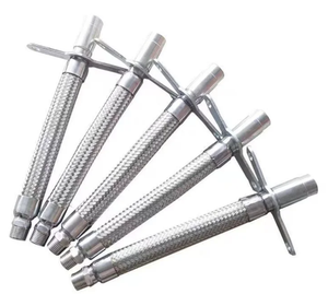 Tuyau soufflet en acier inoxydable pour sprinkler M10×50mm, tuyau d'expansion métallique durable pour équipement de lutte contre l'incendie des bâtiments - Product Image 1