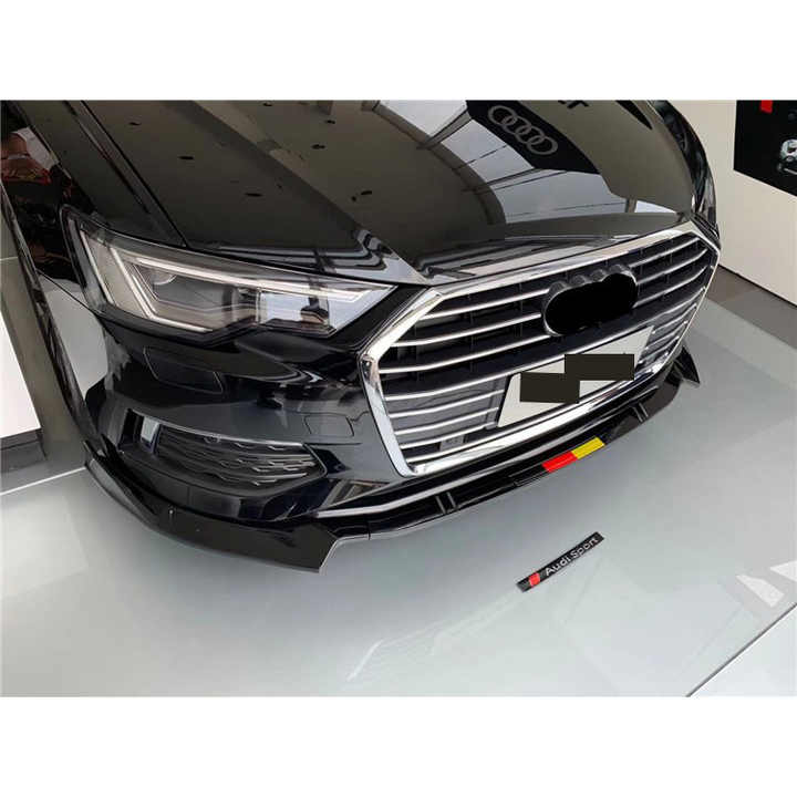 source 奥迪c8a6保险杠唇碳纤维a6风格奥迪a6 2019-2022前唇奥迪c8a6