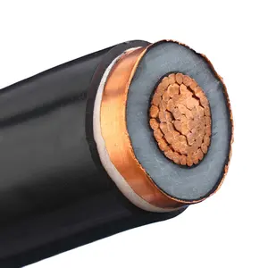 18/30kv voltaje medio 150mm2 cable de alimentación eléctrica Cu/XLPE/PVC de un solo núcleo