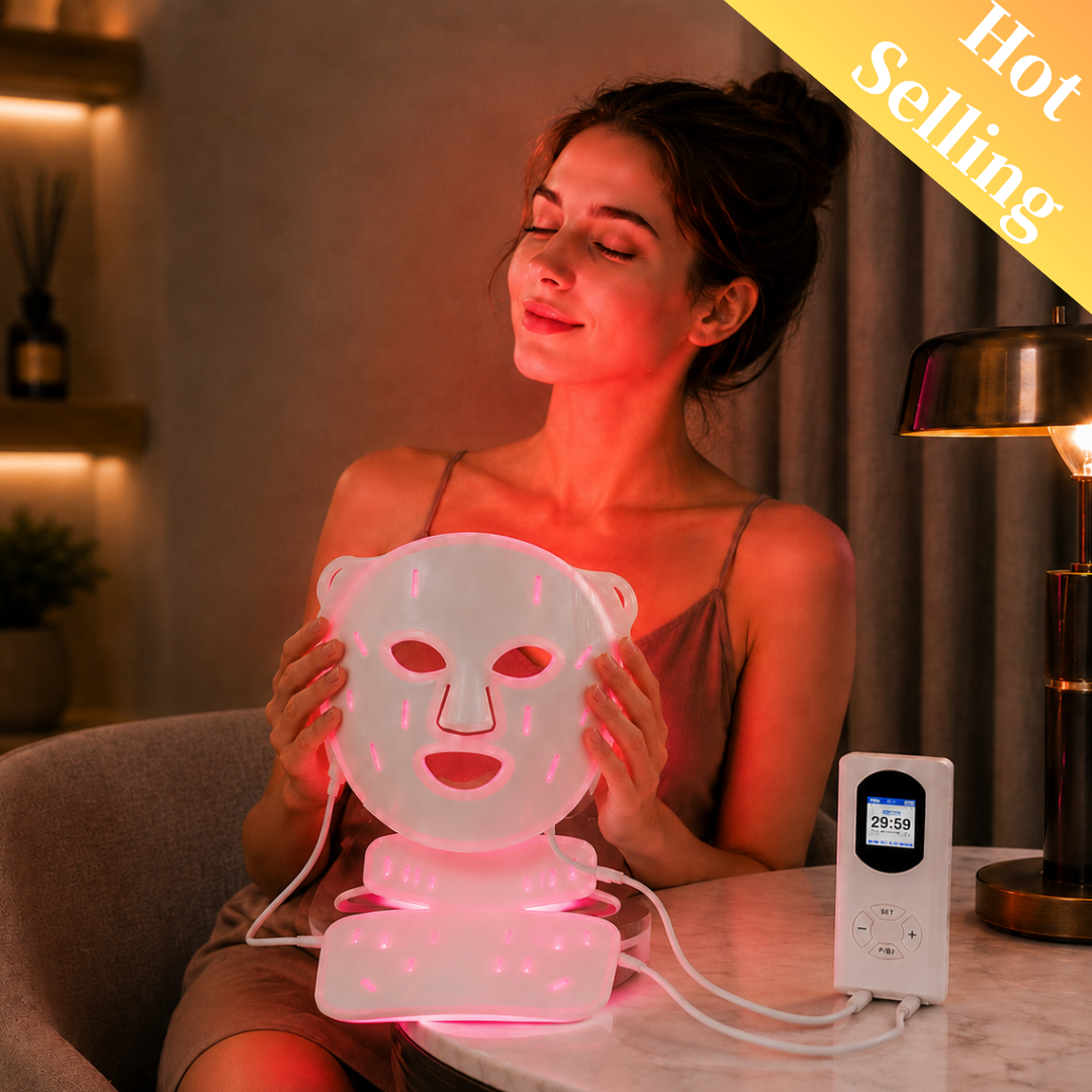 IDEATHERAPY 510K OEM ODM Manufacturer MedicalGrade Silicone Red Light Therapy Mask Infrared Light Therapy Led Light Therapy Mask