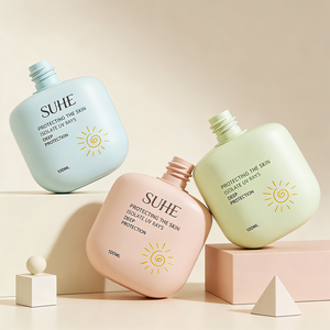 Trending Cute Fluid Luxury Vacío Recargable Plástico Squeeze Cosmético <span class=keywords><strong>Protector</strong></span> <span class=keywords><strong>solar</strong></span> Tubo suave Vial Botella Embalaje - Product Image 6