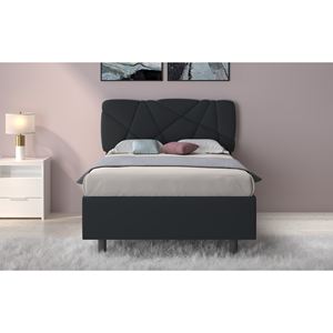 Lit conteneur POP KING SIZE en tissu Lycra anthracite - Product Image 1