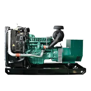 Volvo Generator Diesel 200KW/250KVA-300KW/375KVA Set kedap suara & Silent Electrico Generator Diesel