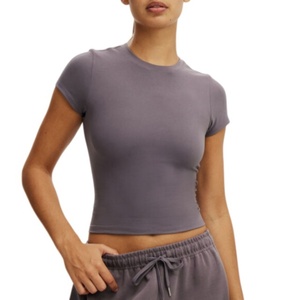 Camisetas de Verano Ligeras con Estampado a Cuadros, Anti-UV, de Alta Calidad, Transpirables, para Mujer, Tallas Grandes - Product Image 3