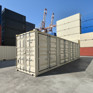 Contenedor Seco Certificado Rayfore de 40 pies de Alta Calidad, 40HC High Cube, Lateral Abierto, 4 Puertas Laterales, Capacidad de 76.4 m³, Material SPA-H - Product Image 1