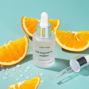 ETRUN ALISA Marque privée Huile de squalane Hydratante Réparatrice pour peau sèche et rugueuse Minimisant les cicatrices de vergetures Ridules Olive - Product Image 4
