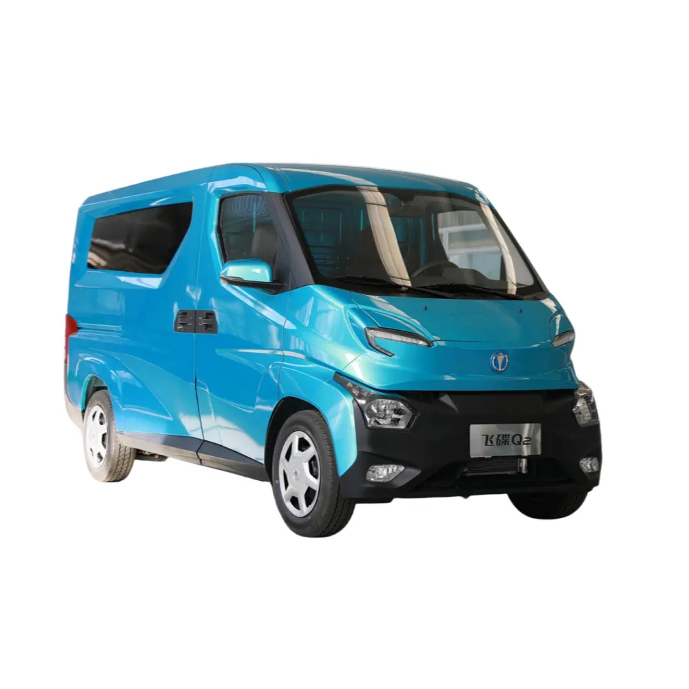 Feidi-q2v ucuz çin yeni enerji araçları Ev Vans 4 tekerlek kullanılmış araba elektrikli Mini Van kargo