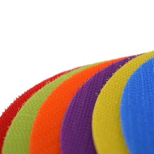 Floresan renkli naylon karışımlı Velcro gazlı bez perde aksesuarları sabit cırt cırt bant kanepe ve araba için 1.6 -5cm - Product Image 6