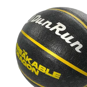 Indoor Basketball High Quality Composite PU Leather Custom Training Basketball Ball Size 7 Basket Ball Size 6 Pelotas De Basketball