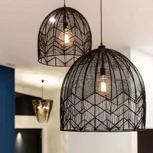 Wood Rattan Chandelier Lampshade Woven Pendant <b>Light</b> <b>Decoration</b> Hanging H1050 Rattan <b>Light</b> H1050 H1050 H1050 Rattan <b>Light</b> H1050 - Product Image 1