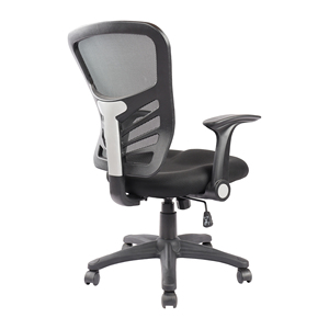 Bifma chứng nhận sang trọng màu đen nylon lưới xoay Ghế văn phòng chiều cao điều chỉnh điều hành khách ghế cánh tay phần còn lại thiết kế truyền thống - Product Image 4