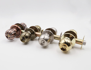 Wholesale Stainless Steel Privacy Interior <strong>Doors</strong> Cylindrical Antique Silver <strong>Door</strong> <strong>Knobs</strong> Minimalist Handle with Security Lock - Product Image 6