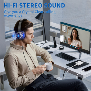 Auriculares con Cable EH10 para Centro <span class=keywords><strong>de</strong></span> Llamadas con Micrófono con Cancelación <span class=keywords><strong>de</strong></span> Ruido, Giratorios y Ajustables, Auriculares Telefónicos <span class=keywords><strong>de</strong></span> Oficina para Videoconferencias - Product Image 2