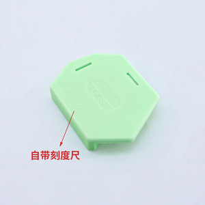 เครื่องวัดรูปทรงหลายเหลี่ยม Jingshui GP-35 แม่เหล็กแรงสูง พลาสติกสีไล่ระดับ เครื่องวัดสำหรับใช้ในบ้าน/คอมพิวเตอร์ อุปกรณ์สำหรับงานตัดเย็บเสื้อผ้า - Product Image 2