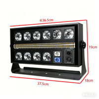 Projecteur matriciel LED RGBW 4-en-1 12x20W avec contrôle DMX512 et IRC 90 pour éclairage de parcs à thème, soirées DJ et concerts