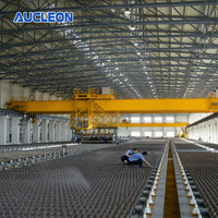 Pont roulant à double poutre anti-poussière et économe en énergie pour usine de fusion et usine d'aluminium