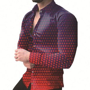 Custom New Silk Slim <strong>Men</strong> Tee Dress Casual Clothes Long Sleeve Printing for <strong>Mens</strong> Fashion <strong>Shirts</strong> - Product Image 1
