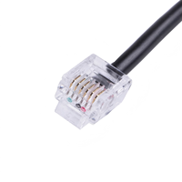 Cable de Programación PLC USB a RJ12 6P6C RS232, Cable de Consola Serial con Chip FTDI FT232