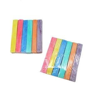Ensemble de craies géantes lavables sans poussière en gypse pour trottoirs, pour aire de jeux extérieure amusante et éducative pour enfants - Product Image 2