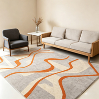 High Quality 3D Digital Printed Vintage Persian Style Bedroom Carpets Soft Floor Decoration Non-slip Washable Custom Rugs